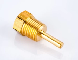 non-welding brass temperature sensor probe