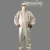 Import Non-woven isolation gown protective body suits clothing disposable coverall from China
