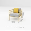 Nordic clothing shop small wall bed with sofa modern contracted womens studio iron sofa modern