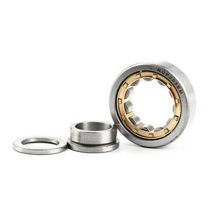 NUP203EM 17*42*12mm brass cage Cylindrical Roller Bearings