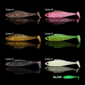 OBSESSION Jig Swim Soft lure 85mm 4.5g Artificial Worm Silicone fishing lure for jig head hooks Fishing Wobblers Tackle