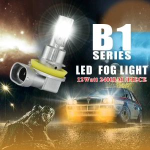 ODM Faro B1 Led Headlight Auto Lighting System Luces Led para Carros Headlight Bulbe Fog/driving Lights 12v H11 Led Bulbs H4