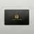 Import OEM custom design matte gold Logo engraved serial number aluminium metal luxury business card gift cards from China