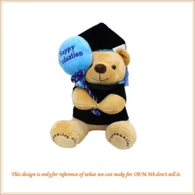 OEM Custom Graduation Delicacy Hippo Plush Toy