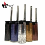 OEM M size Click Promotional BBQ Kitchen Lighter with Long Reach