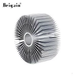 OEM Quality CNC Machining Aluminum Extrusion Led Light Heat Sink with Hard Anodized Treatment