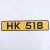 Import OEM Service Aluminum High Quality Number Plate Car from China