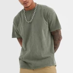 OEM Wholesale Acid Wash Streetwear hip hop stone 100% cotton t shirts with logo customize Mens Oversized Vintage t-shirt