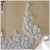 Import Off white &amp; white heavy beads fancy embroidery bridal lace trim for bridal veil from China
