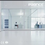Office Sandblasted Glass  walls divider panels glass partition