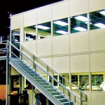Office Partition Shelves Laminated Trade Show Shelf