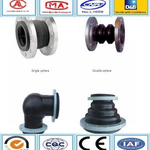 oil resistant/epdm/pn16/ single bellow rubber expansion joints