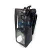 Open Front Leather Holster with Swivel Belt Loop for Hytera HP78X Professional DMR Portable Two-way Radio