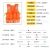 Import Orange Adult Foam Flotation Swimming Life Jacket Vest Marine Portable Life Jacket Vest With Zipper from China