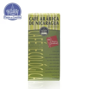 Organic  Arabica Coffee beans (250g cardboard box) - P DEL CASTILLO - | Cafes Plaza del Castillo