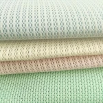Organic Cotton 3d air spacer mesh fabric for baby sleeping pillow case  ,mattress,car seat cover