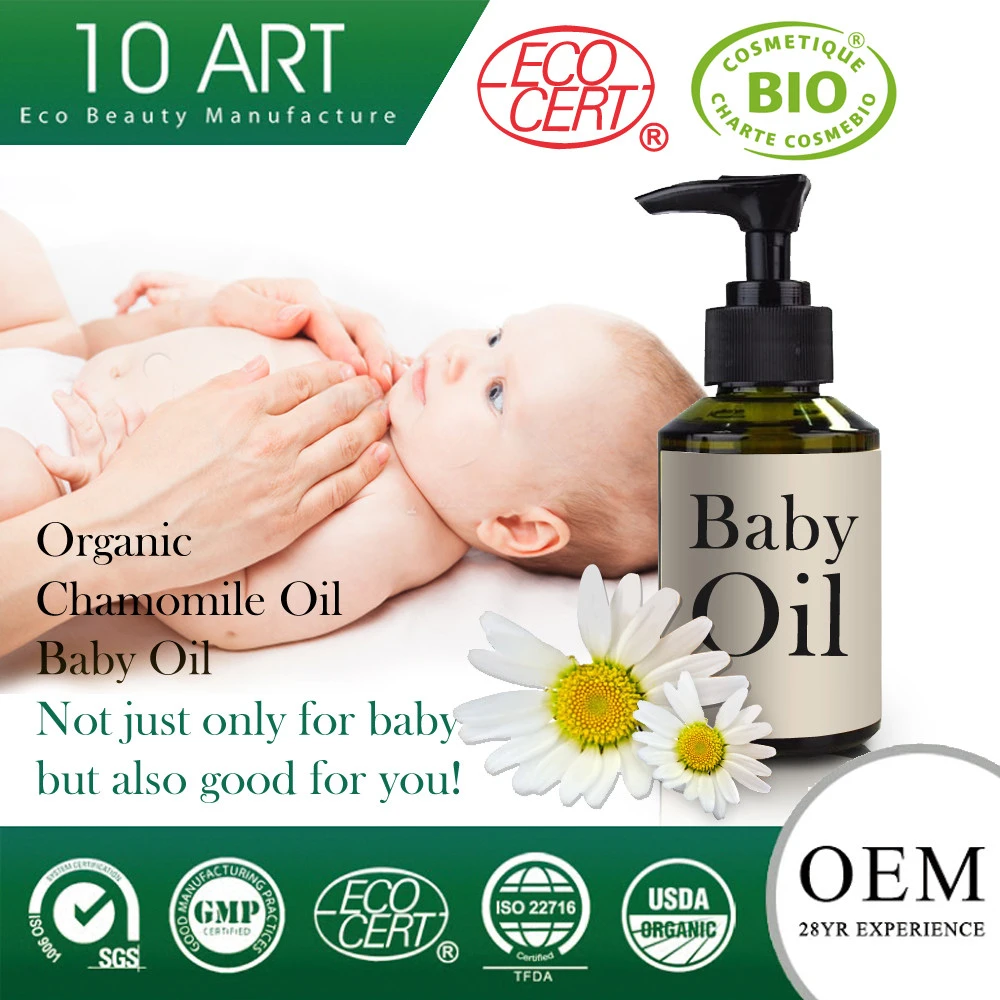 Organic Herbal tea tree Oil Vitamin E Baby Oil