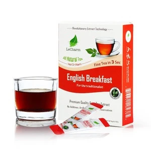 Organic Instant Fresh Black Tea Health Life Drinks
