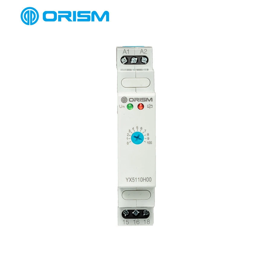 ORISM YX5110 5A AC110V Time Delay Automotive Relay SPDT High Voltage Time Activated Relay Switch No Trigger CE
