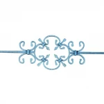 Ornamental Wrought Iron Railings Galvanized Steel Balustrades Handrails STWI-B005