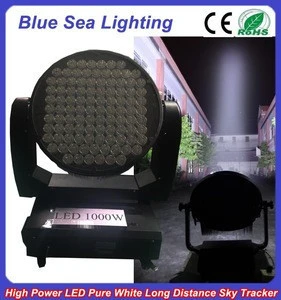 Outdoor 1000w police military rotation marine searchlight led