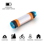 Outdoor Camping Lights with Built-in Rechargeable Lithium Batteries and USB Ports to Charge Mobile Devices