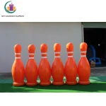 Outdoor Inflatable Human Bowling Set Human Hamster Ball Zorb Ball With Giant Inflatable Bowling Pins Human Bowling Games