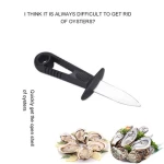Oyster Knife with Guard Scallops Opener For Seafood Shell Opening Multi Use Pry Knives Open Oysters and Shells Directly OK304