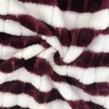 100 percent polyester check printed flannel fabric/flannel fleece fabric