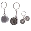 Personalized Custom 30mm 2 Layer Keychain Tobacco Grinders, Zinc Alloy Herb weed Grinder