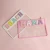 Import Personalized Waterproof Pvc Zipper Toiletry Bag Transparent Chenille Letter Patches Makeup Organizer Bag Clear Cosmetic Bag from China