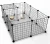 Import pet fence 35*35CM metal mesh version play sleep cabinet dog cage pet enclosure rabbit cage from China