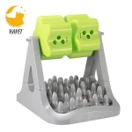 pet IQ training toy Pet Dog Cat Slow Food Feeder Roller Food Leaker