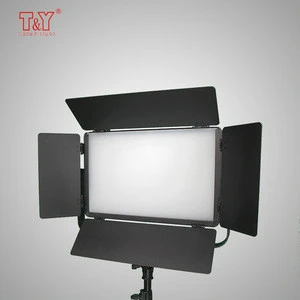 Photographic studio light equipment video light with battery plate