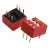 Import Piano Type Side Dial Dip Switch 2.54mm 4 Position Dp-04 Switch 4p 8pin 4 Way Red dip Switch from China