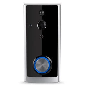 PIR Motion Detection Smart WiFi Video Doorbell Camera Door Phone Support Remote Wireless Unlock IR by App and Intercom