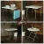 plastic blow molded cheap bar height folding tables