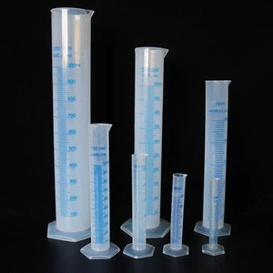 plastic graduated measuring cylinder 10ml 25ml 50ml 100ml 250ml 500ml 1000ml 2000ml