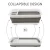 Import Plastic Kitchen Collapsible Foldable Dish Drying Rack Dish Drainer Rack from China