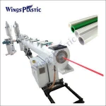 Plastic PE/PP/PPR/HDPE/LDPE Water& Electric Conduit Pipe/Tube (extruder, haul off, cutting winding, belling) Extrusion/Extruding
