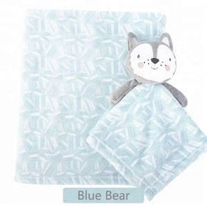 plush rabbit toy security blanket cute bunny baby towel blanket gift set