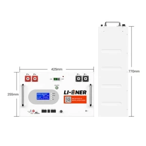 Poland Stock DIY 48V 16S 51.2V 280Ah 300Ah BOX 200A BMS Lithium Battery Case Pack Accessories RS485 CAN For DIY Lifepo4 Battery