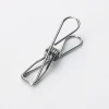 Popular fashion marine 316 stainless steel clothes hanging clothing pegs clips