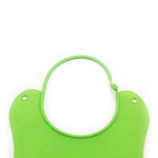 Popular toddler feed food drool catcher unisex reusable non-toxic silicone baby bib