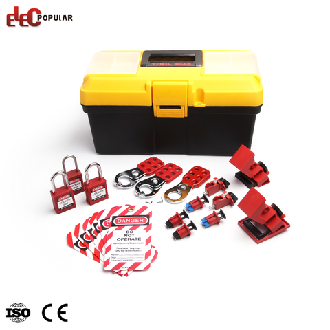 Buy Portable Safety Breaker Lockout Tagout Box With Laminated Padlock ...