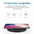 Import Portable Universal LED 15W Fast Wireless Charging QI 10W Wireless Charger For iPhone Quick Round Wireless Charger from China