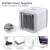 Import Portable USB Power Supply Cooling Air Purifier Table Desk Fan for Office Worker and Car Use from China