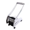Potato fries cutter,Stainless Steel French Fry Cutter Potato Vegetable Slicer Chopper Dicer 2 Blades