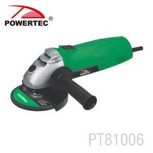 POWERTEC 125mm 4 1/2 heavy duty 580w Power off protective switch professional angle grinder