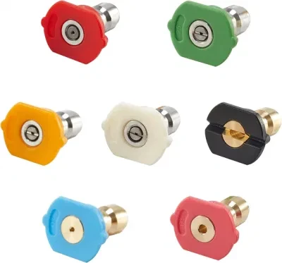 Pressure Washer Nozzles Tips Set, 1/4 Inch Quick Connect, 7 Pack